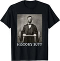 Funny Abraham Abe Lincoln July 4th History Buff Mens - Adult & Kids T-Shirts, Sweatshirts & Hoodies apparel design preview 1