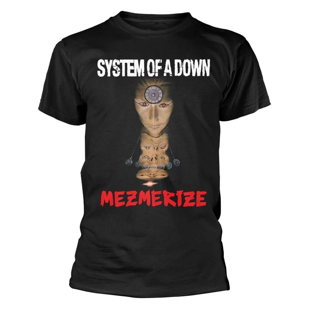 Plastic Head System of A Down Mezmerize L Black - Adult & Kids T-Shirts, Sweatshirts & Hoodies apparel design preview 1