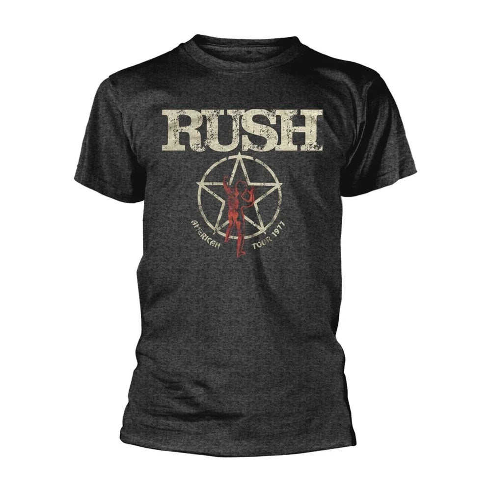 Rush American Tour 1977 A Farewell to Kings Official - Adult & Kids T-Shirts, Sweatshirts & Hoodies apparel design preview 1