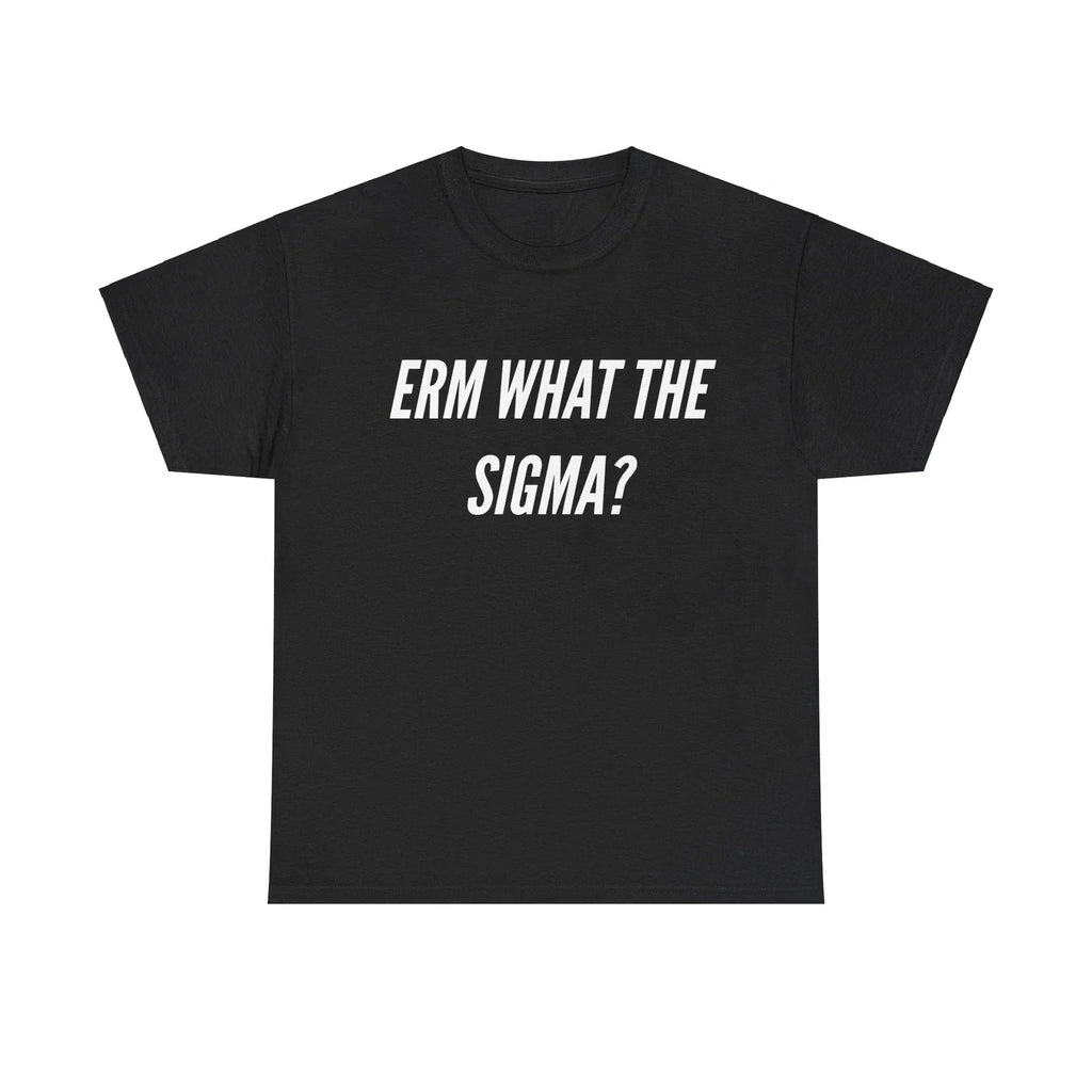 Erm What The Sigma? Funny Meme - Adult & Kids T-Shirts, Sweatshirts & Hoodies apparel design preview 1