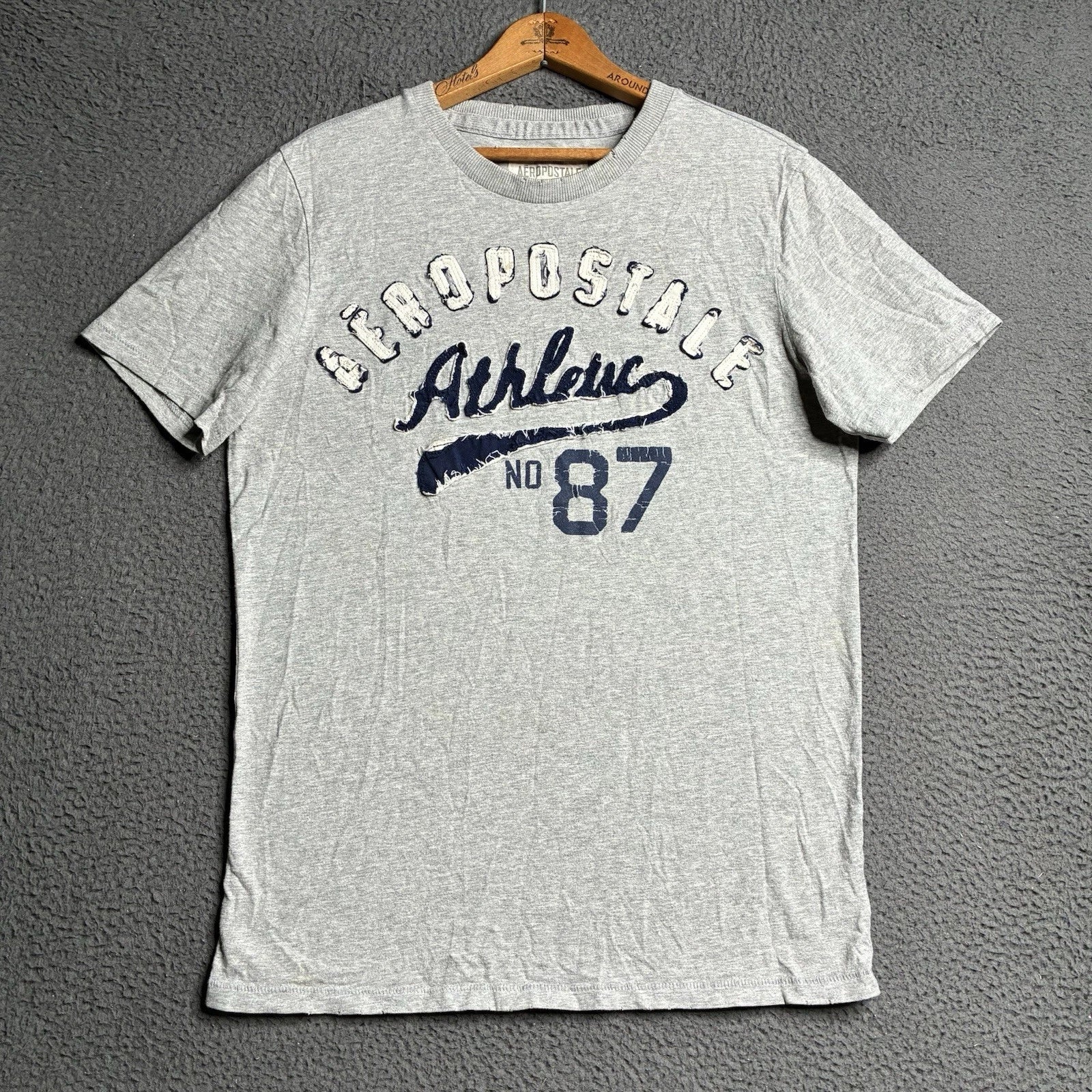 VTG Aeropostale Men's Medium Spell Out Logo Y2K - Adult & Kids T-Shirts, Sweatshirts & Hoodies apparel design preview 1