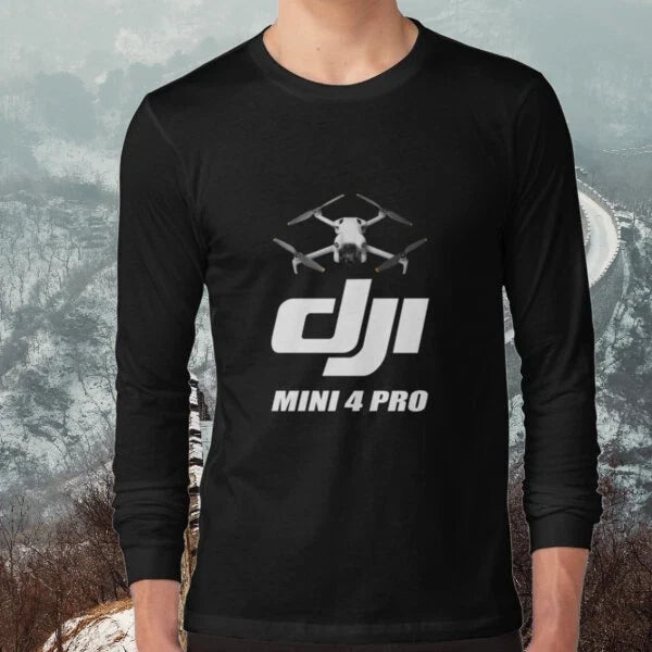 DJI Mini 4 Pro Drone Pilot Owner Logo Funny Size S to - Adult & Kids T-Shirts, Sweatshirts & Hoodies apparel design preview 1