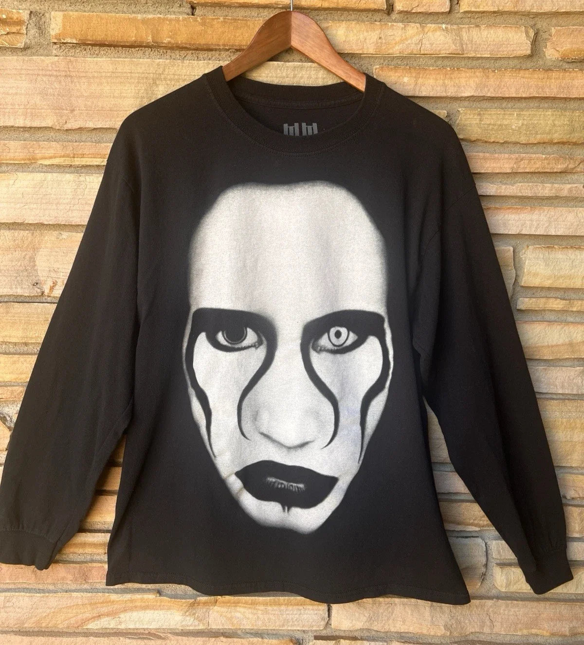 Rare Vintage Y2K Marilyn Manson BIG FACE Tour LG - Adult & Kids T-Shirts, Sweatshirts & Hoodies apparel design preview 1