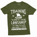 Men's Funny Viking Training Nordic Norse Longship - Adult & Kids T-Shirts, Sweatshirts & Hoodies apparel design preview 1