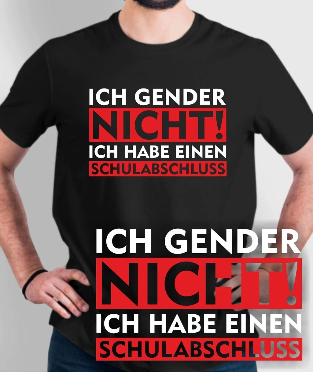 I don't gender! Have A High School Graduation Men - Adult & Kids T-Shirts, Sweatshirts & Hoodies apparel design preview 1