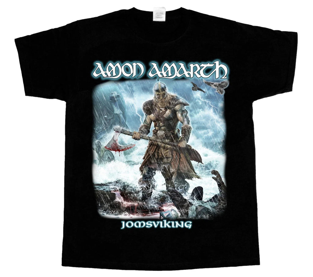 Amon amarth jomsviking NEW BLACK SHORT/ 3XL 4XL 5XL - Adult & Kids T-Shirts, Sweatshirts & Hoodies apparel design preview 1
