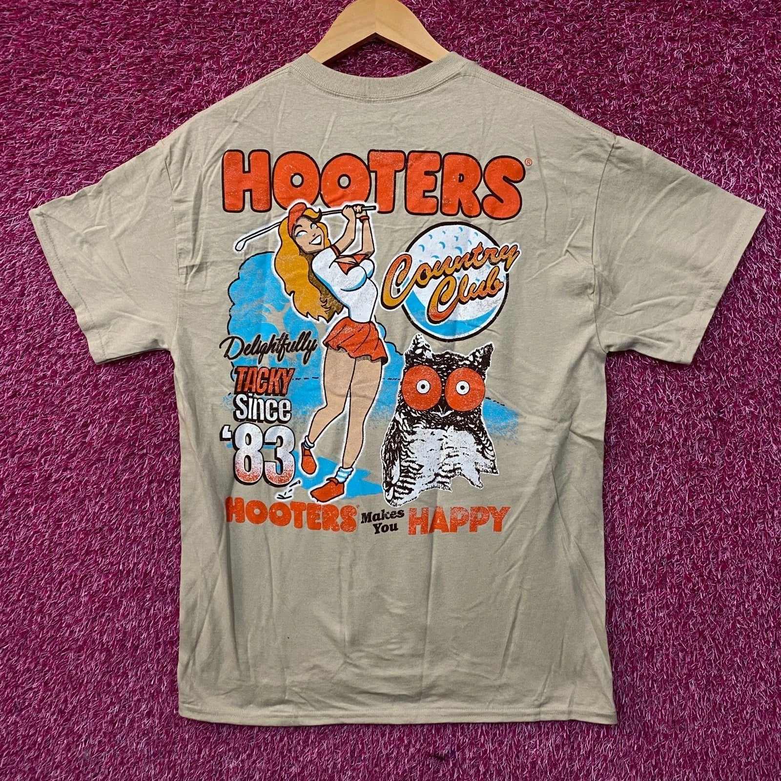Hooters Country Club Delightfully Tacky Since 83 - Adult & Kids T-Shirts, Sweatshirts & Hoodies apparel design preview 1