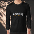 Amazing Amazon Logo Funny Size S to 5XL - Adult & Kids T-Shirts, Sweatshirts & Hoodies apparel design preview 1