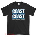 New Coast to AM Logo American Funny USA size S -XXL - Adult & Kids T-Shirts, Sweatshirts & Hoodies apparel design preview 1