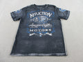 Affliction Mens XL Blue Indian Chief Skull Y2K Grunge - Adult & Kids T-Shirts, Sweatshirts & Hoodies apparel design preview 1