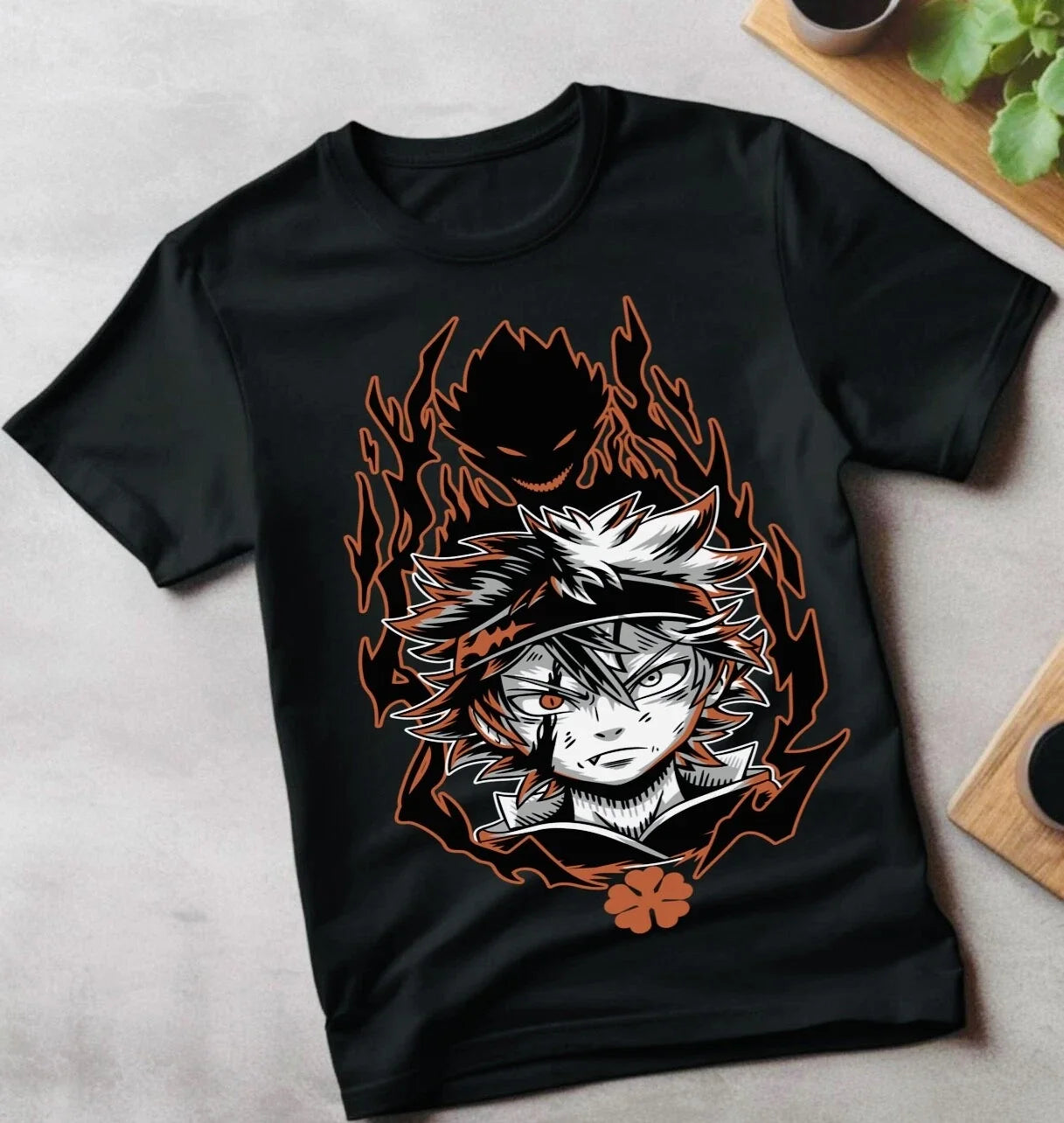 Black Clover Asta Yuno Anime Manga All Size - Adult & Kids T-Shirts, Sweatshirts & Hoodies apparel design preview 1