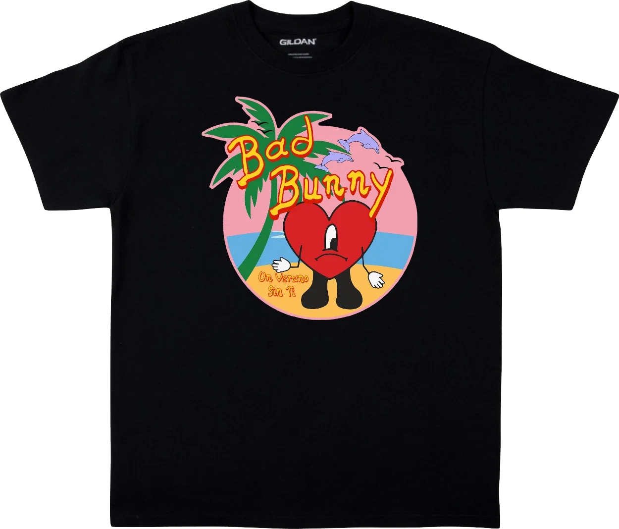 Bad Bunny El Conejo Malo Un Verano Sin ti New Round - Adult & Kids T-Shirts, Sweatshirts & Hoodies apparel design preview 1