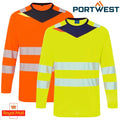 PORTWEST DX4 Hi Vis Viz Moisture Wicking Safety Work - Adult & Kids T-Shirts, Sweatshirts & Hoodies apparel design preview 1