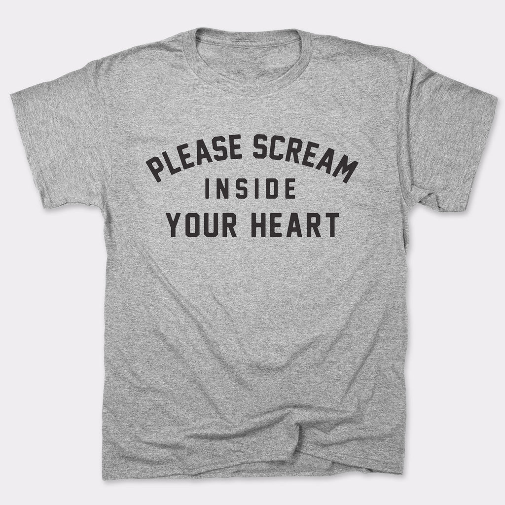 Scream Inside Your Heart - Adult & Kids T-Shirts, Sweatshirts & Hoodies apparel design preview 1