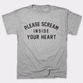 Scream Inside Your Heart - Adult & Kids T-Shirts, Sweatshirts & Hoodies apparel design preview 1