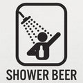 Shower Beer - Adult & Kids T-Shirts, Sweatshirts & Hoodies apparel design preview 1