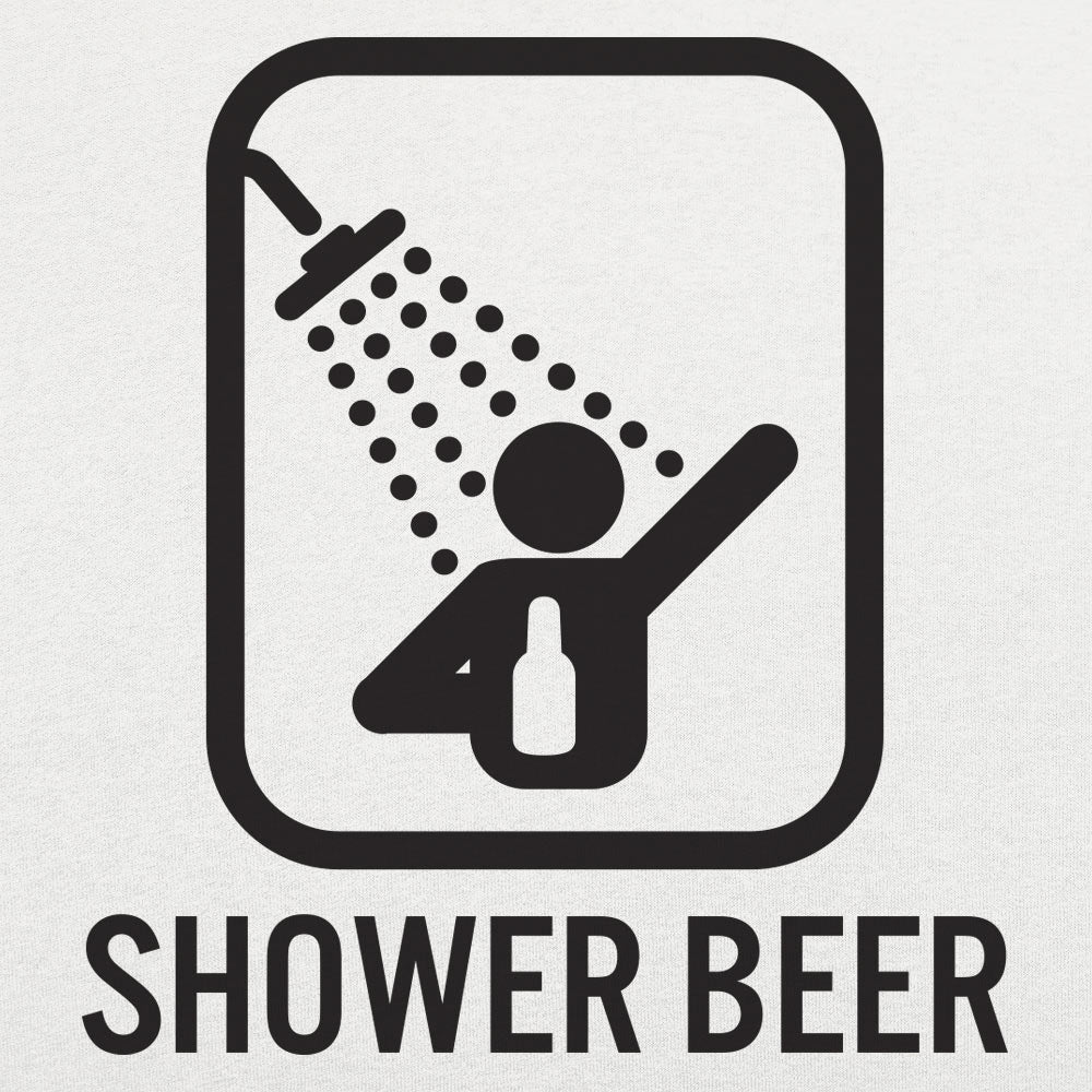Shower Beer - Adult & Kids T-Shirts, Sweatshirts & Hoodies apparel design preview 1