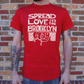 Spread Love The Brooklyn Way - Adult & Kids T-Shirts, Sweatshirts & Hoodies apparel design preview 1
