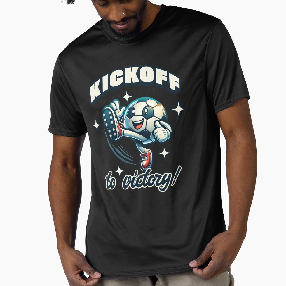 Kickoff To Victory T-Shirt - Graphic Print Men Women - T-Shirt, Sweatshirt, Hoodie