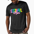 Softball Mom Happy And Bright T-Shirt - Novelty Apparel Unisex - T-Shirt, Sweatshirt, Hoodie