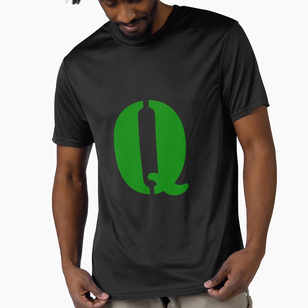 Letrer Q T-Shirt - Custom Art Print Men Women - T-Shirt, Sweatshirt, Hoodie