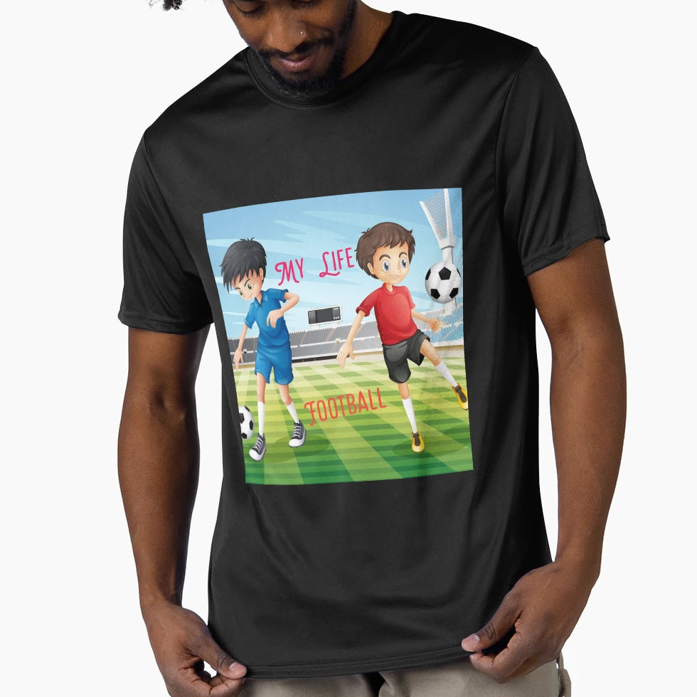 Football Creative T-Shirt - Streetwear Style Unisex - T-Shirt, Sweatshirt, Hoodie