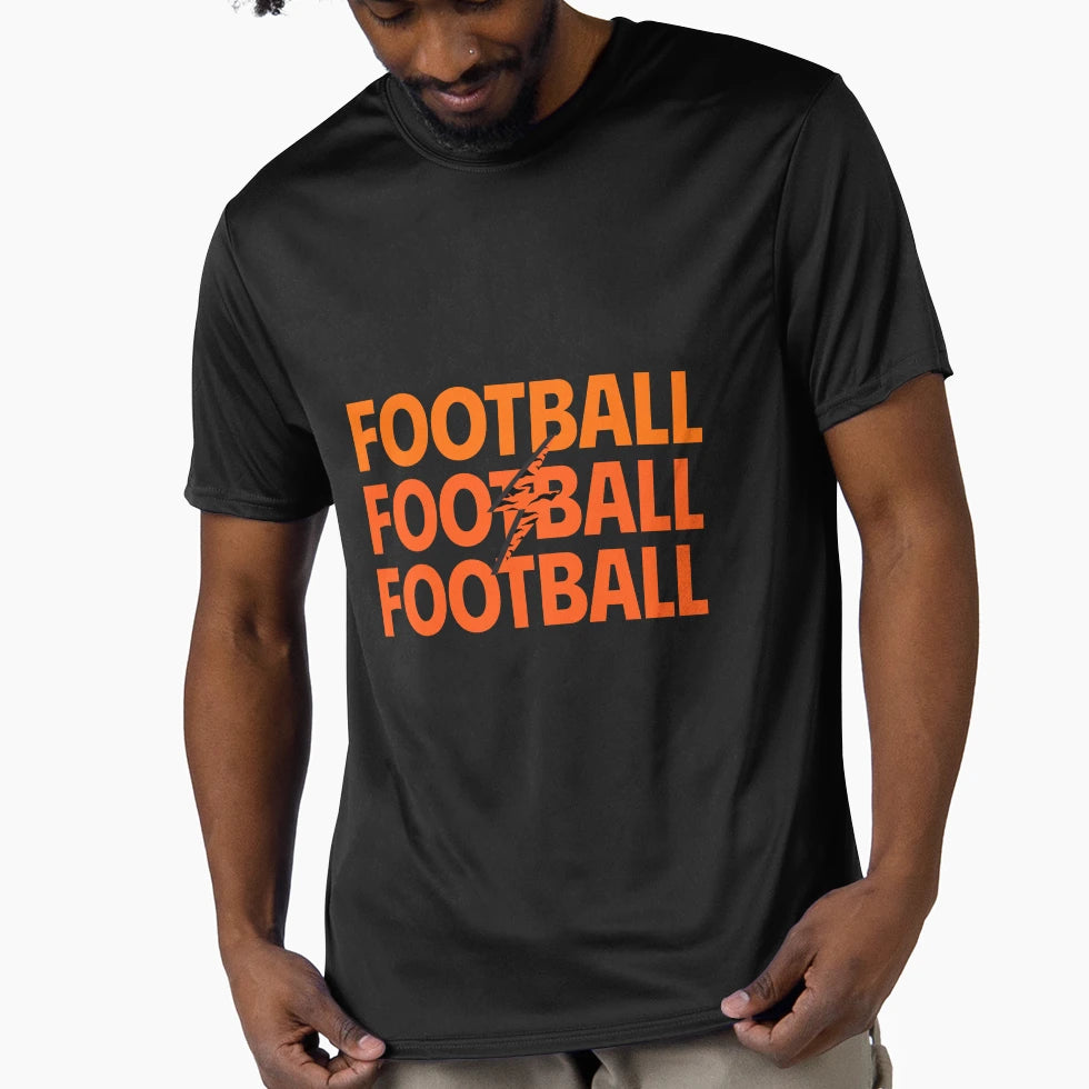 Football Mens Gift Present Family Footy T-Shirt - Trendy Graphic for Adults - T-Shirt, Sweatshirt, Hoodie