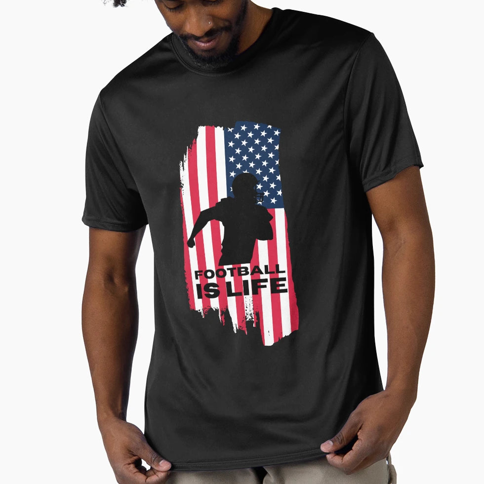 Football Life T-Shirt - Trendy Graphic Men Women - T-Shirt, Sweatshirt, Hoodie