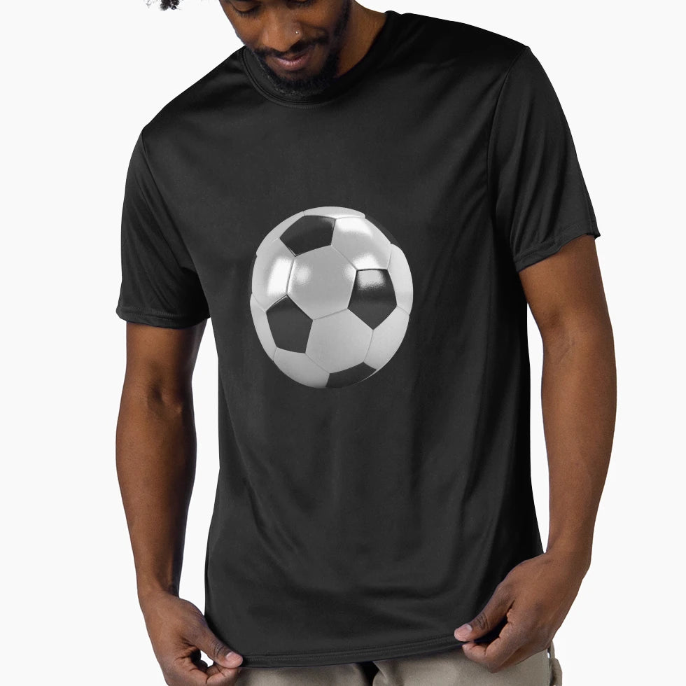 Soccer Ball T-Shirt - Minimalist Print for Adults - T-Shirt, Sweatshirt, Hoodie