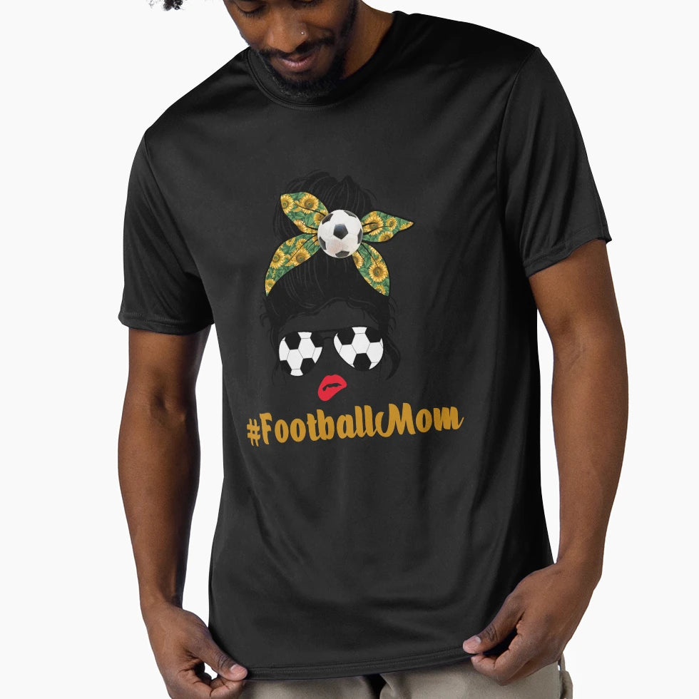 Football Mom Game Day Game Day Vibes T-Shirt - Aesthetic Graphic Men Women - T-Shirt, Sweatshirt, Hoodie