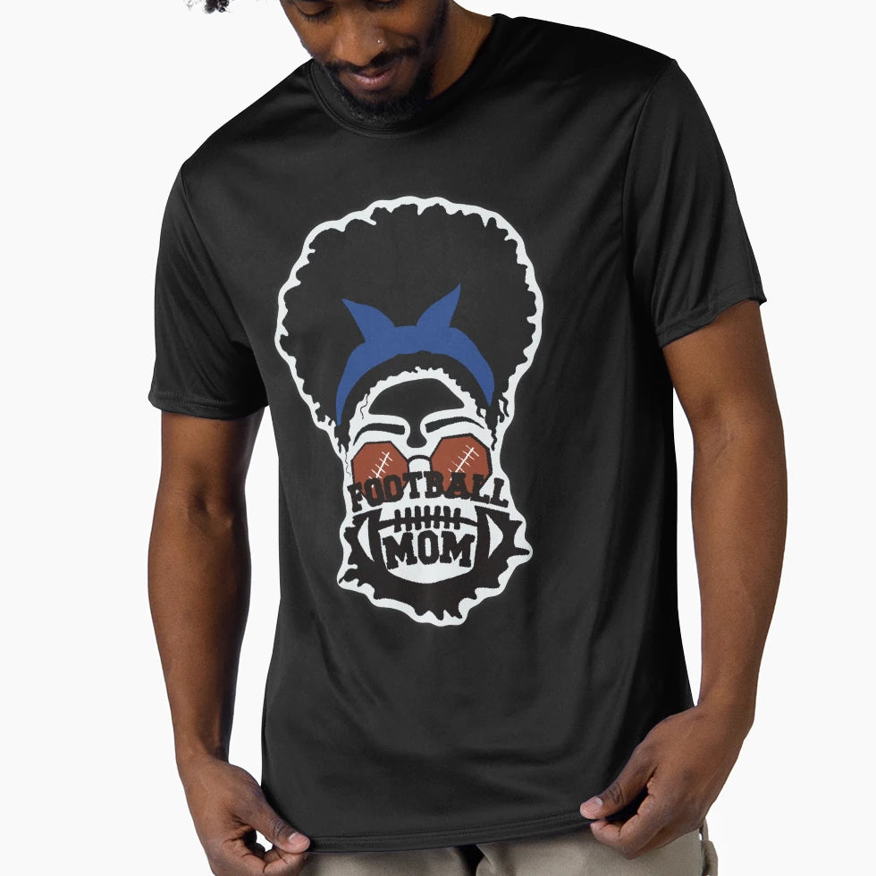 Fball Momblue T-Shirt - Casual Everyday Wear Men Women - T-Shirt, Sweatshirt, Hoodie