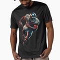 American Football Player T-Shirt - Custom Art Print for Adults - T-Shirt, Sweatshirt, Hoodie
