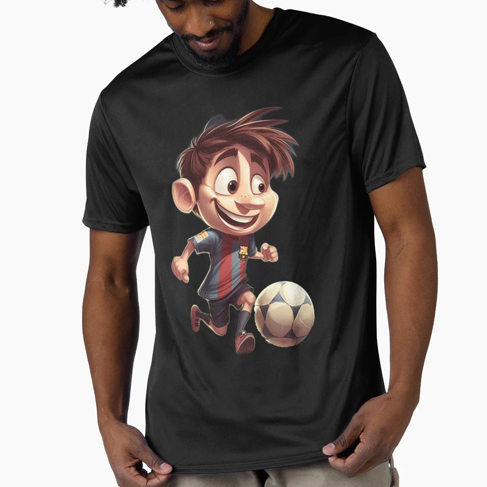 Soccer Star Action T-Shirt - Fun Novelty Design Men Women - T-Shirt, Sweatshirt, Hoodie