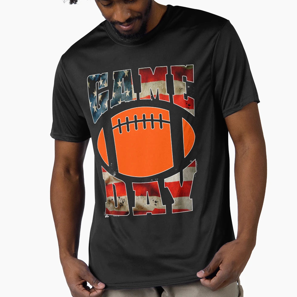 Game Day Ball American Football T-Shirt - Novelty Apparel Men Women - T-Shirt, Sweatshirt, Hoodie
