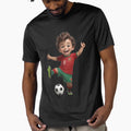 Portugal Footballer Nice Positive T-Shirt - Casual Everyday Wear Unisex - T-Shirt, Sweatshirt, Hoodie