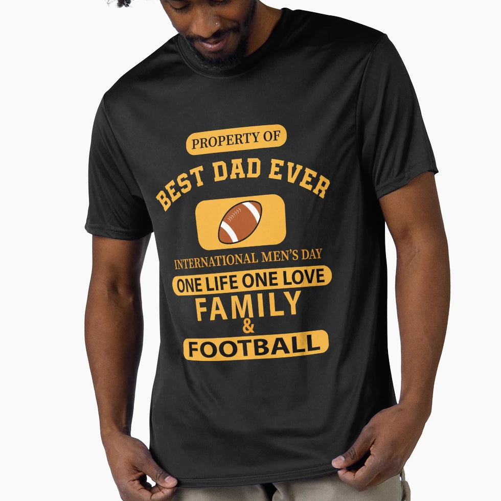 Best Dad Ever International Mes Day T-Shirt - Streetwear Style Men Women - T-Shirt, Sweatshirt, Hoodie