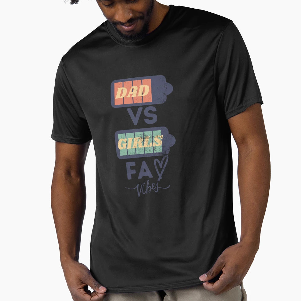 Dad Vs Funny Dvg T-Shirt - Novelty Apparel Unisex - T-Shirt, Sweatshirt, Hoodie