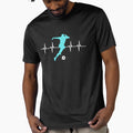 Heartbeat Football T-Shirt - Minimalist Print Unisex - T-Shirt, Sweatshirt, Hoodie