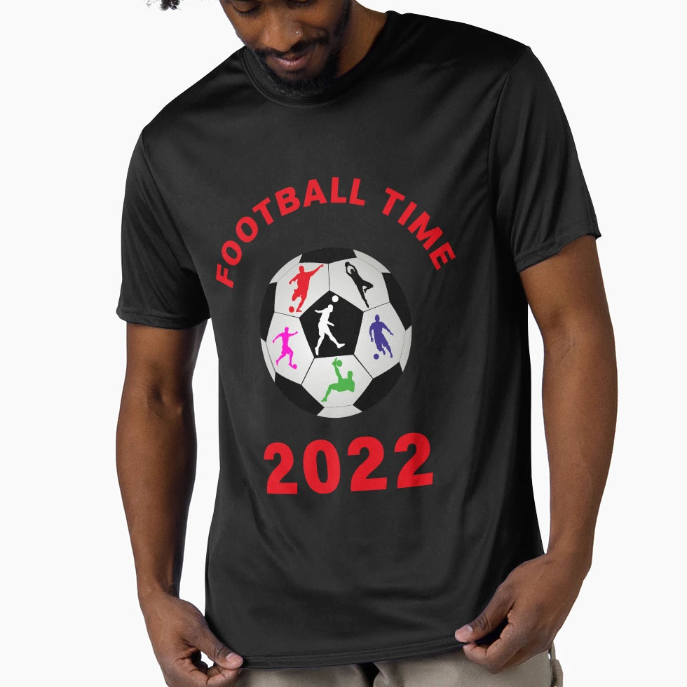 Football Time 2022 T-Shirt - Minimalist Print for Adults - T-Shirt, Sweatshirt, Hoodie