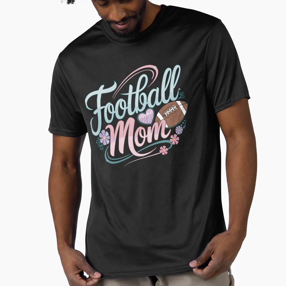Football Mom Football Lover T-Shirt - Trendy Graphic Unisex - T-Shirt, Sweatshirt, Hoodie