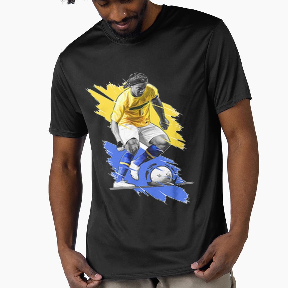 Ronaldinho T-Shirt - Trendy Graphic for Adults - T-Shirt, Sweatshirt, Hoodie