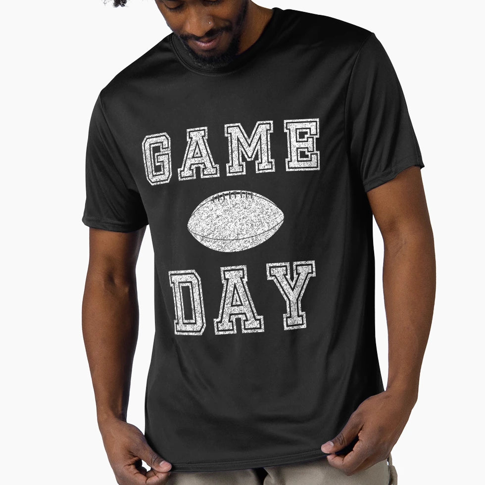 Game Day Football Fans American T-Shirt - Trendy Graphic for Adults - T-Shirt, Sweatshirt, Hoodie