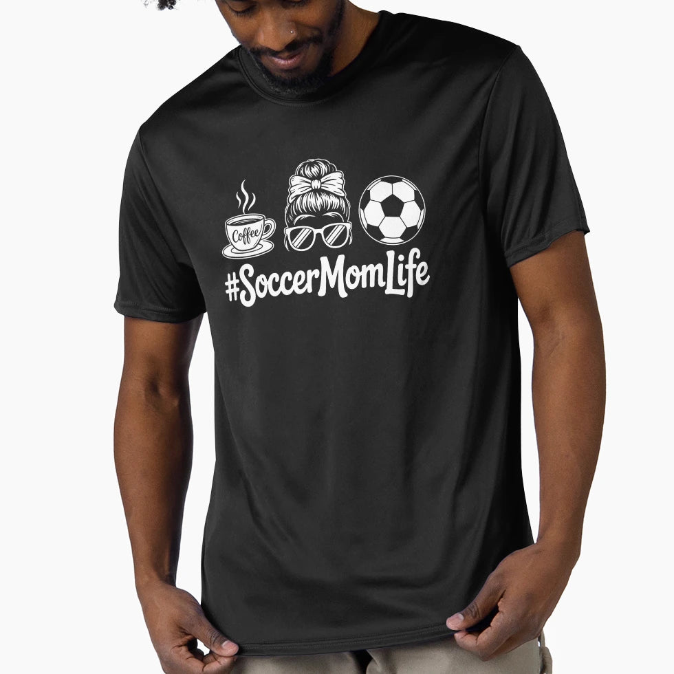 Soccer Mom Life T-Shirt - Aesthetic Graphic for Adults - T-Shirt, Sweatshirt, Hoodie