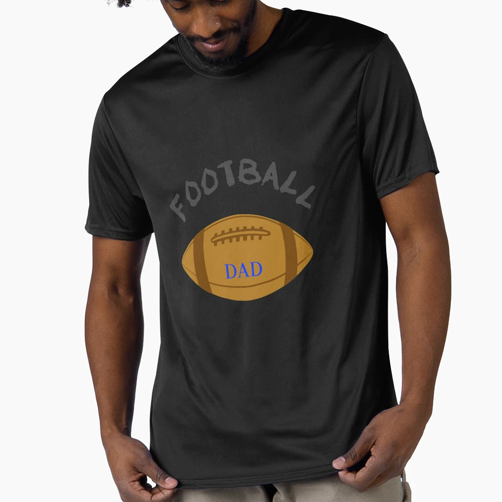 Football Football Dad T-Shirt - Novelty Apparel for Adults - T-Shirt, Sweatshirt, Hoodie