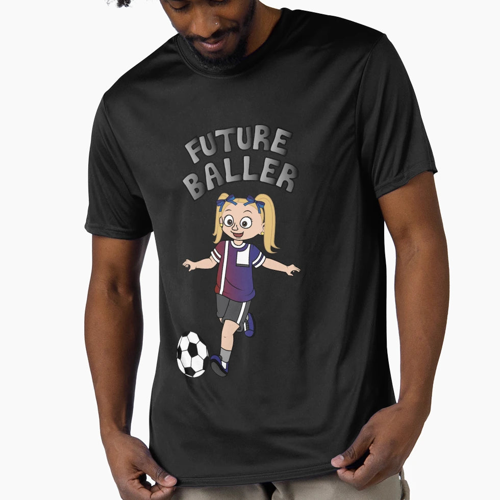 Future Baller Blonde T-Shirt - Minimalist Print Men Women - T-Shirt, Sweatshirt, Hoodie