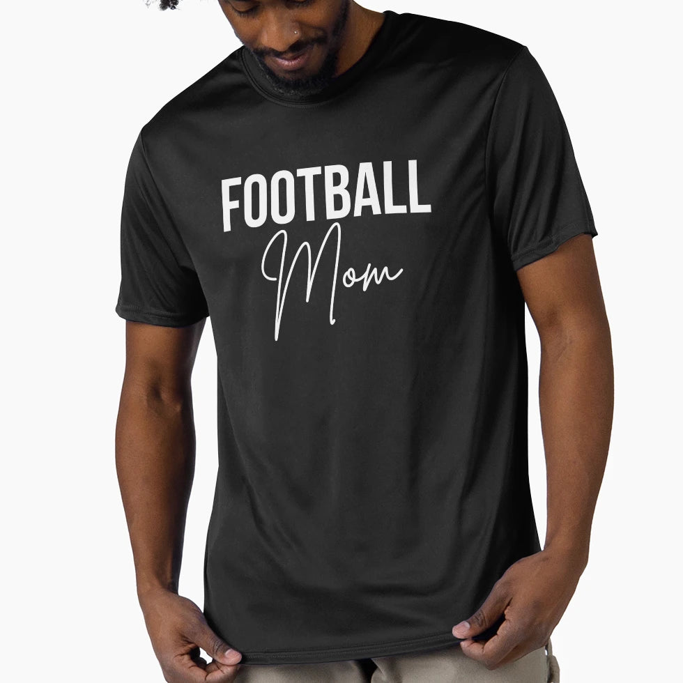 Football Mom Mother Football Player T-Shirt - Novelty Apparel for Adults - T-Shirt, Sweatshirt, Hoodie