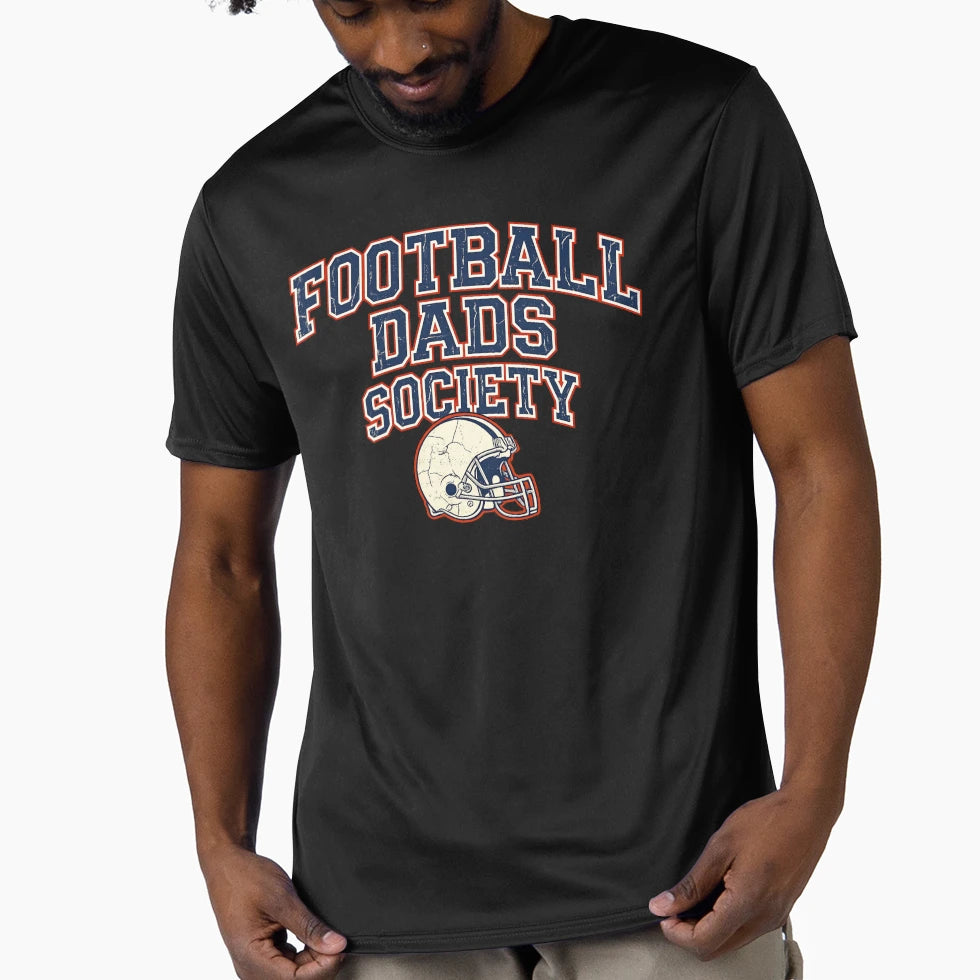 Football Dads Society T-Shirt - Casual Everyday Wear for Adults - T-Shirt, Sweatshirt, Hoodie