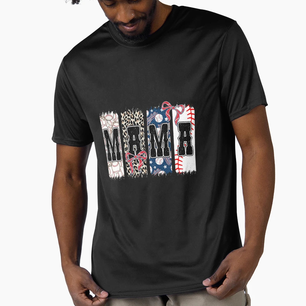 Baseball Mama T-Shirt - Streetwear Style for Adults - T-Shirt, Sweatshirt, Hoodie