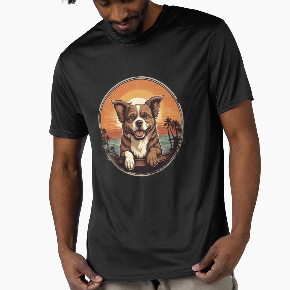 Retro Puppy by Aise06 - Adult & Kids T-Shirts, Sweatshirts & Hoodies apparel design preview 1