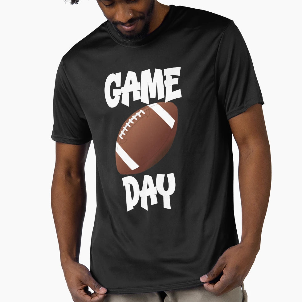 Fun Sports Game Day Football T-Shirt - Fun Novelty Design for Adults - T-Shirt, Sweatshirt, Hoodie